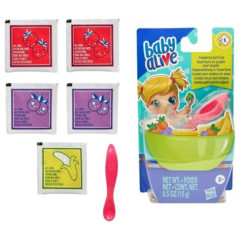 baby alive doll food juice accessory pack